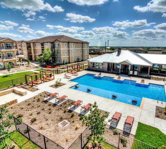 take a dip in our resort style pool