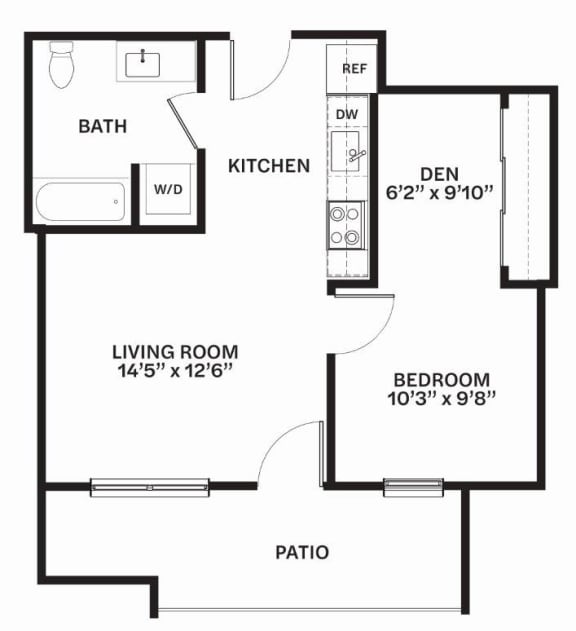 C16 Floor Plan C16 Floor Plan at Corner 63, Seattle
