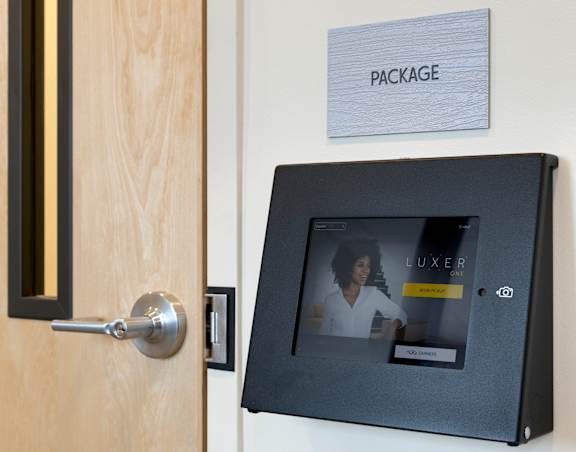 Secure package room at The Balsam on Broadway