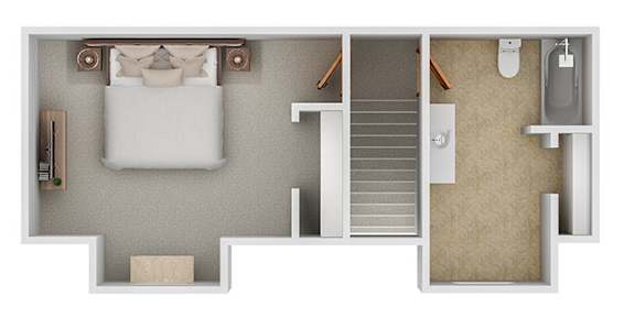 C2 Floor Plan at Creekstone Falls, South Dakota