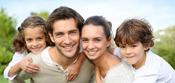 Family in Park at VIEWCREST APARTMENTS, Hermiston, 97838