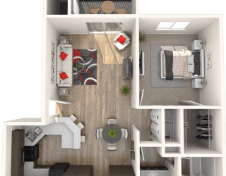PKT- Madison 1X1 bd