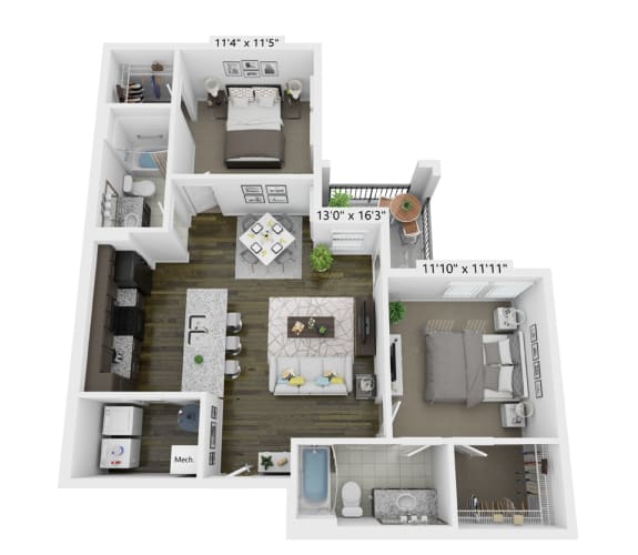 Floor Plan  Valencia Grove II