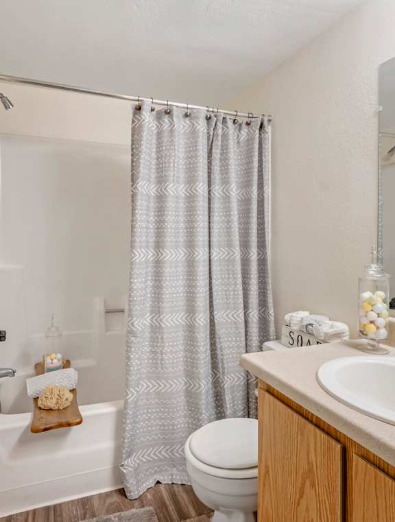 Pristine Bathroom at Glen Oaks