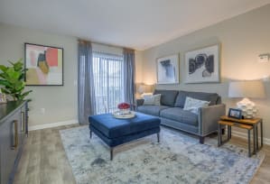 Modern Living Room at St. Andrews Reserve Apartments in Wilmington, NC