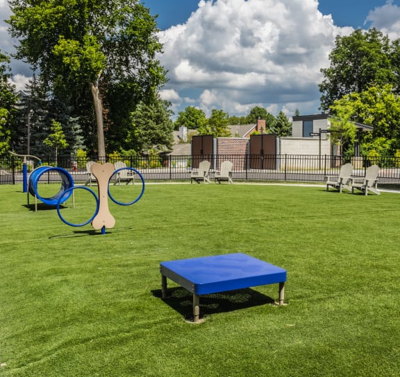 Pet Park at Nuvo Flats Apartments, Merrillville, IN