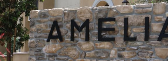 Amelia signage