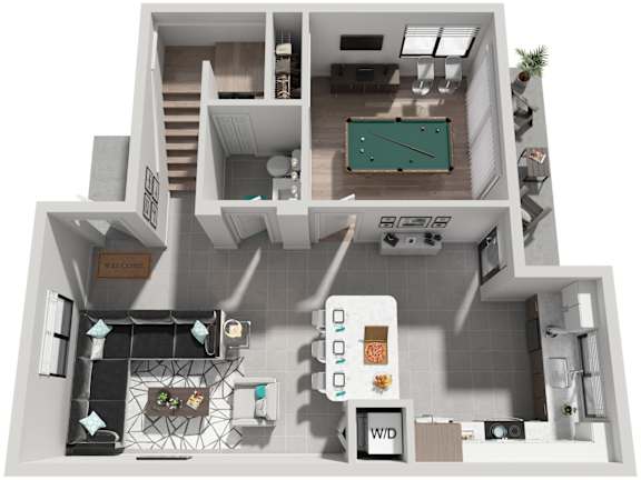 4 Bed 2.5 Bath | 1,326 Sq. Ft. at The Villages at Miami Gardens, Miami Gardens, FL
