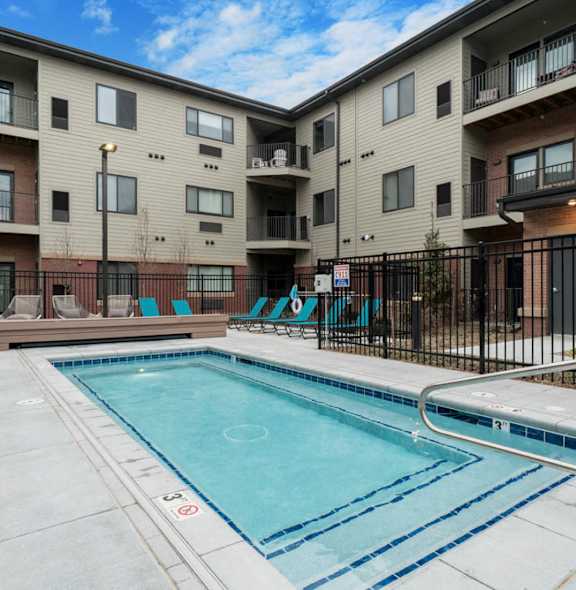  The Conrad swimming pool in the Blackstone District Omaha NE