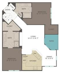 Harpers Retreat B2 Floor Plan Image