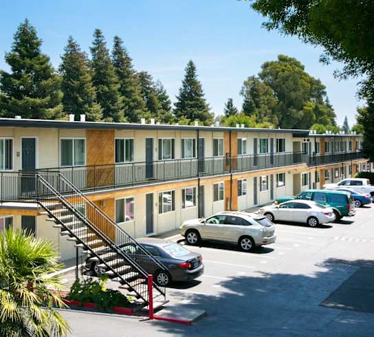 The Mark Apartments in Hayward, California Exterior and Parking