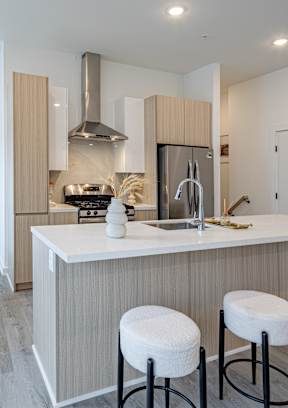 Island Kitchen at The Franklin at Marlboro, Marlboro, New Jersey