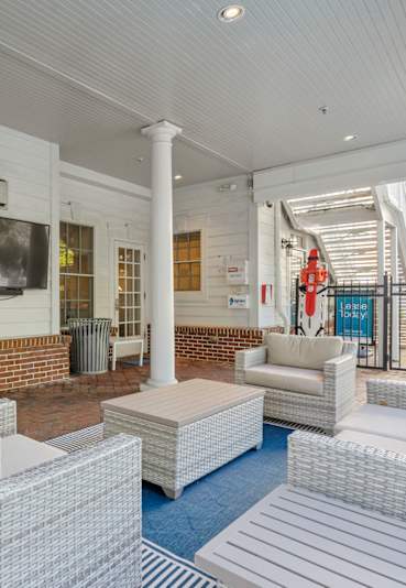 Clubhouse Billiard Area at Sterling Manor, Virginia