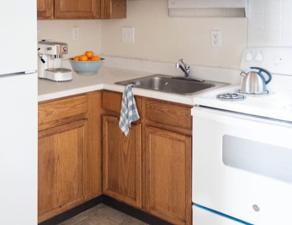 Modern Kitchen at 8330 On the River, Michigan, 48214