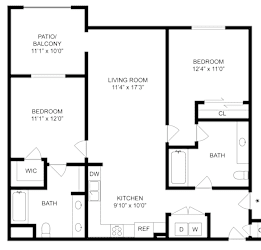 B2 Floor Plan at Arrive Temecula, California ,92591