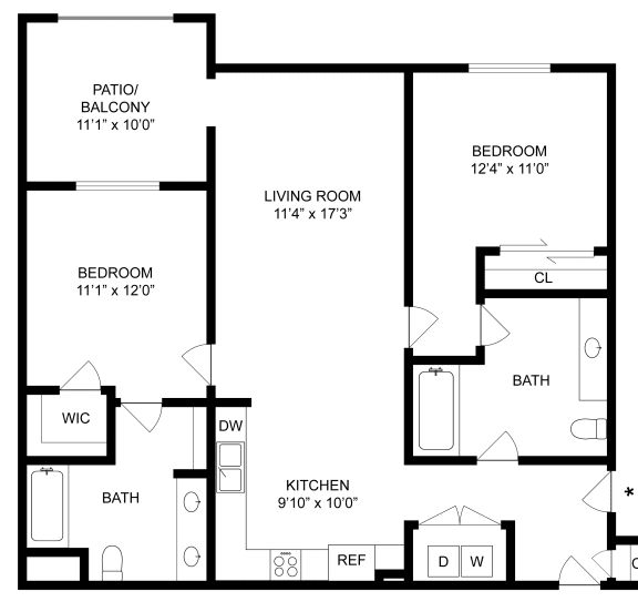 B2 Floor Plan at Arrive Temecula, California ,92591