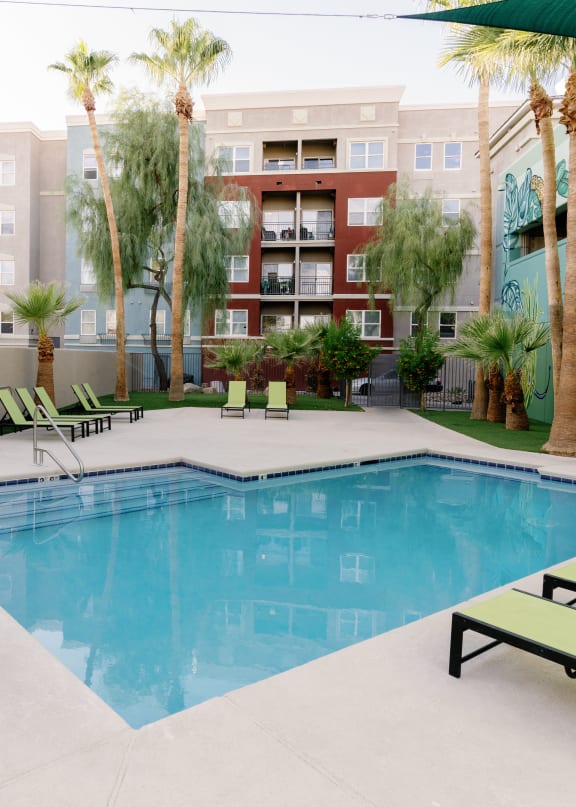 the swimming pool at the grove resort  spa at The Vine on 8th, Las Vegas, NV, 89101