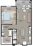 A1Floor plates with LVT at Harrison Apartments, Sarasota