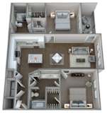 B2A Floor Plan at Century Grove Park, Knightdale, NC