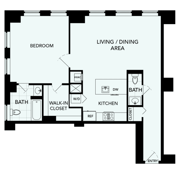 A20 - The Republic - 2D floor plan