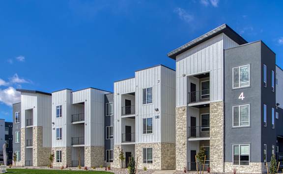 Exterior View of Orchard Park Apartments