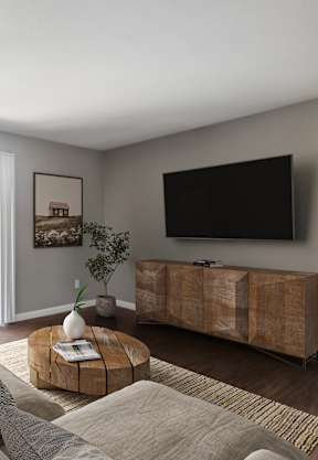 living room at Candlewood, Corpus Christi