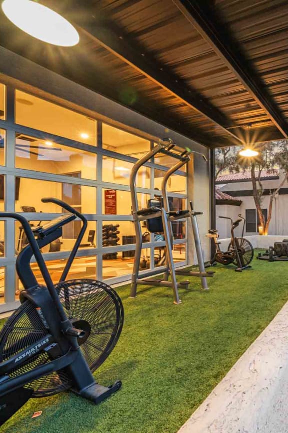 Outdoor Fitness at Bear Canyon Apartments in Tucson Arizona