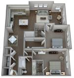 B2C Floor Plan at Century Grove Park, Knightdale North Carolina