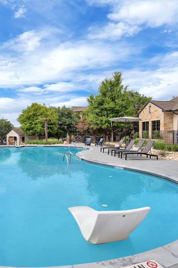 take a dip in our resort style swimming pool