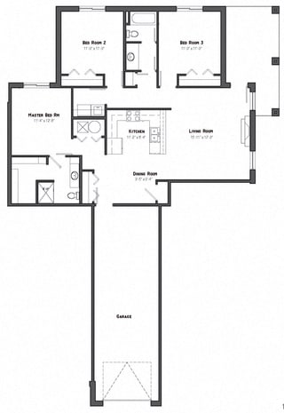 Yellowstone three bedroom floor plan at The Villas at Mahoney Park Yellowstone three bedroom floor plan at The Villas at Mahoney Park