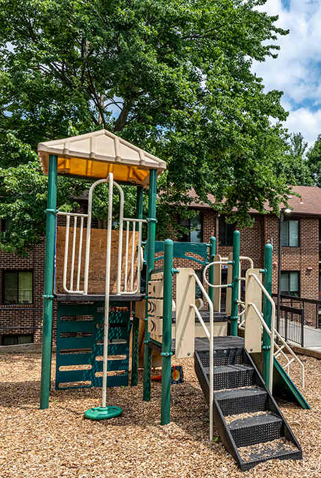 our apartments offer a playground for your children