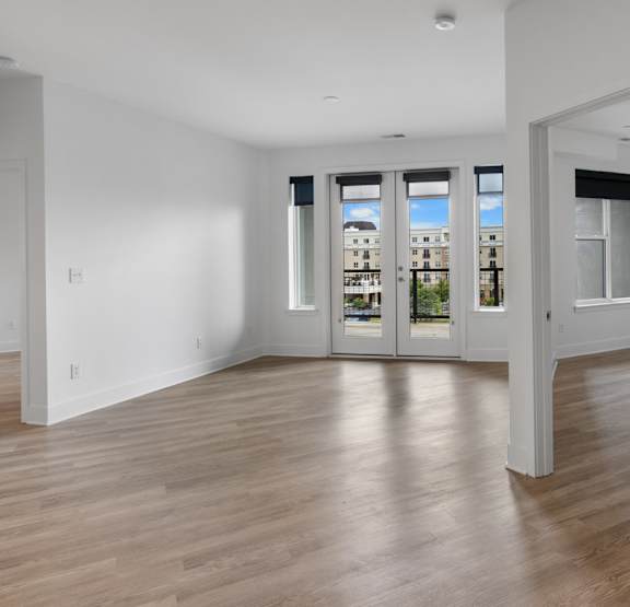  a living room with upscale features in Carmel, IN