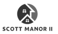 a neon sign that says soft manor in the darkness