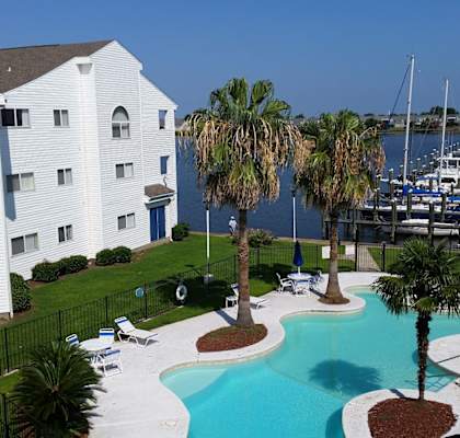 Pool View at Anchorage Apartments, Slidell, LA