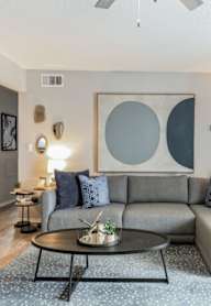 Modern Living Room at The Beacon, Huntsville, AL, 35816