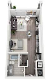 Minneola Floor Plan at Lofts at South Lake, Clermont, Florida