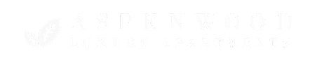 A logo for Aspenwood Luxury Apartments is displayed.
