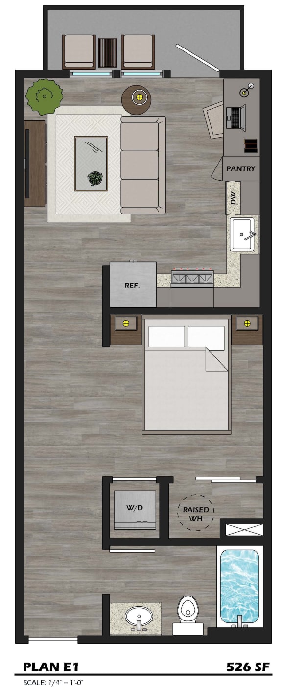 E1 526 sq. ft. E1 526 sq. ft.