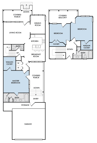 Harbor Town - C2 - 3 bedrooms and 2.5 bath