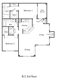 B2B (Premium) 2 bed 2 bath 1083 sqft at Arboretum at South Mountain, Phoenix, AZ, Arizona