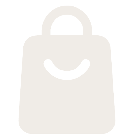a bag with a smiley face icon isolated on a white