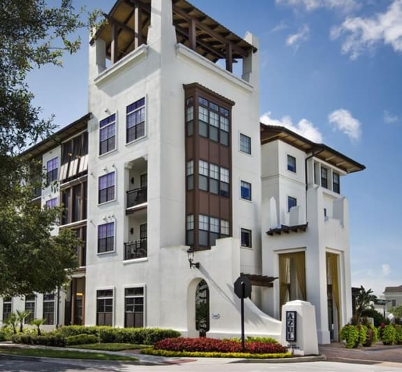 tour building of azul baldwin park apartments at Azul Baldwin Park, Orlando, FL, 32814