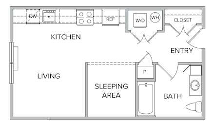 luxury rental studio one two bedroom apartments at city line east in jersey city Hudson county nj new jersey near nyc new York city