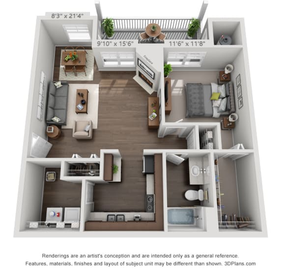 A2 Floor Plan