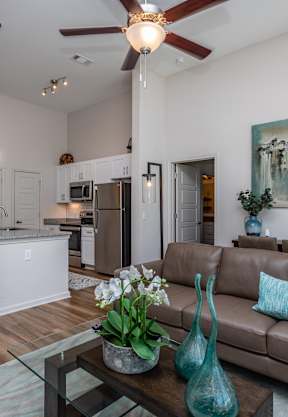 Kitchen at Lofts at Zebulon, Macon, GA