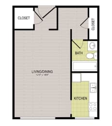 The Broadview Apartments STF Floor Plan