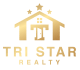 a luxurious real estate logo on a white background