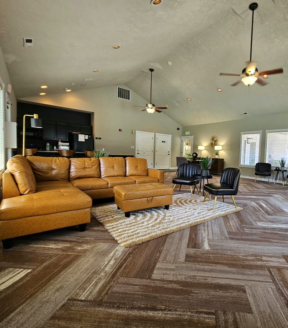 Sir Charles Court clubhouse seating area