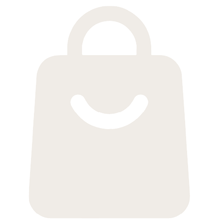 a bag with a smiley face icon isolated on a white
