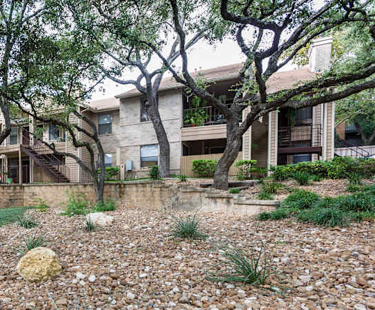 our apartments showcase a beautiful courtyard
